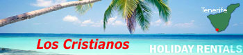 Los Cristianos holiday rental villas and apartments